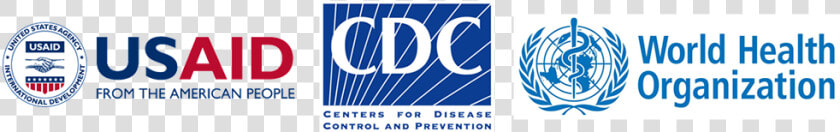 Logos For Usaid  Cdc And Who   World Health Organization  HD Png DownloadTransparent PNG