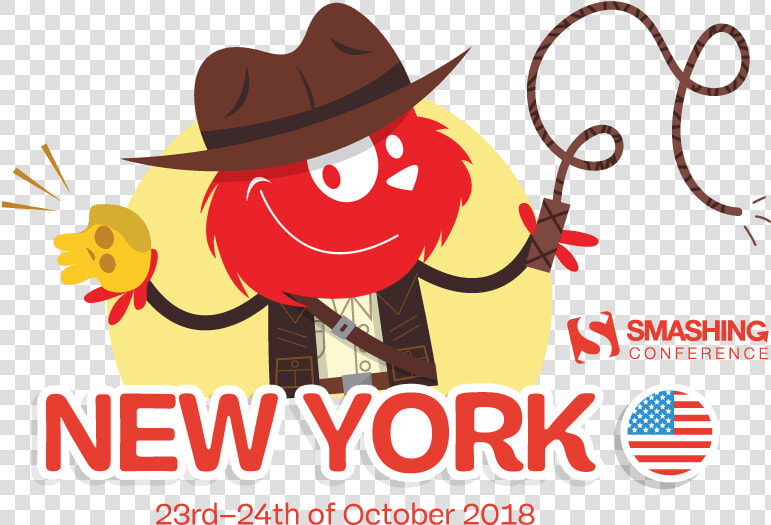 Hat Svg Indiana Jones   Smashing Conference 2018 New York  HD Png DownloadTransparent PNG