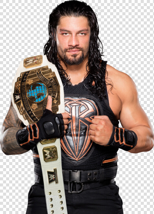 Com Wwe Roman Reign   Roman Reigns With Ic Championship  HD Png DownloadTransparent PNG