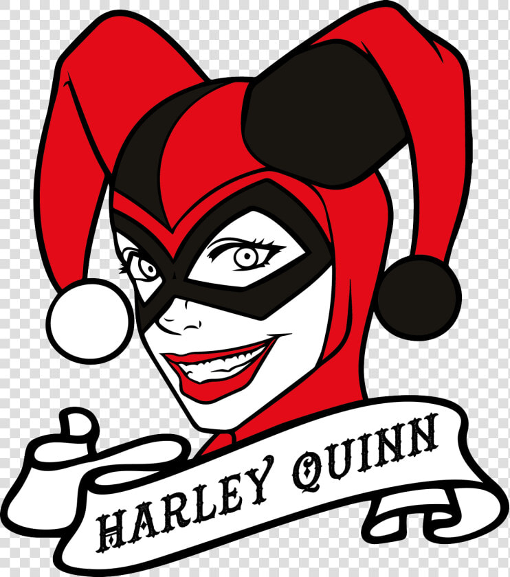 Harley Quinn Logotype By Robertojoel1307 On Deviant   Harley Quinn Clipart  HD Png DownloadTransparent PNG