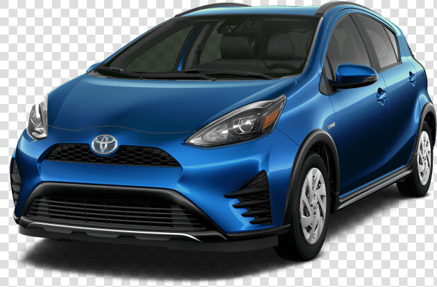 2019 Toyota Prius C Blue Streak Metallic  HD Png DownloadTransparent PNG