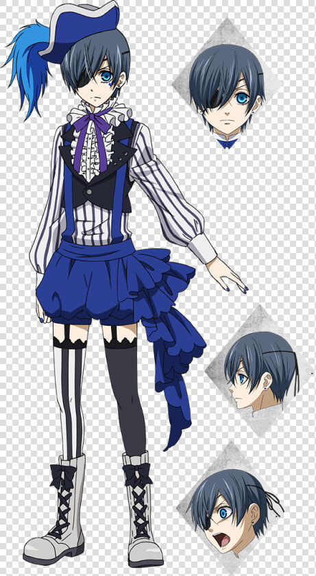 Transparent Ciel Phantomhive Png   Black Butler Ciel Circus  Png DownloadTransparent PNG