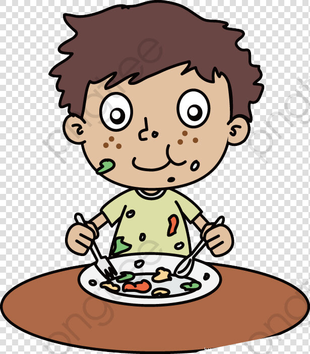 Eat A Messy Boy  Boy Clipart  Hunger  Delicious Png   Untidy Boy Clipart  Transparent PngTransparent PNG