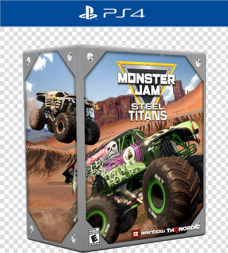 Monster Jam Steel Titans Ps4  HD Png DownloadTransparent PNG