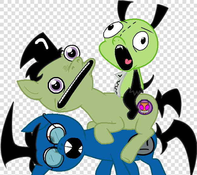 Irunekagi  Dib Membrane  Gir  Invader Zim    Invader Zim Gir X Zim  HD Png DownloadTransparent PNG