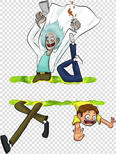 Rick Sanchez And Morty   Rick And Morty Png  Transparent PngTransparent PNG