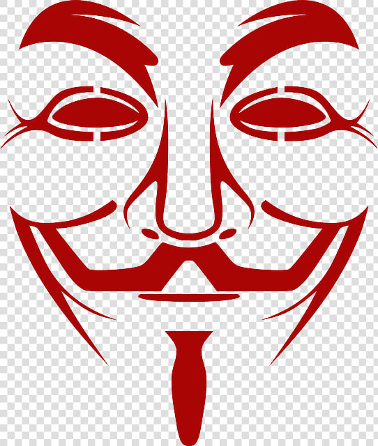 Guy Fawkes Mask Drawing  HD Png DownloadTransparent PNG