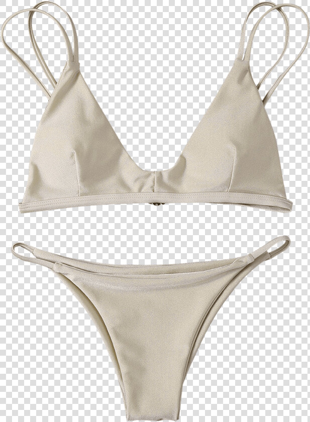 Padded Bralette Bikini Top And String Bottoms   Lingerie Top  HD Png DownloadTransparent PNG