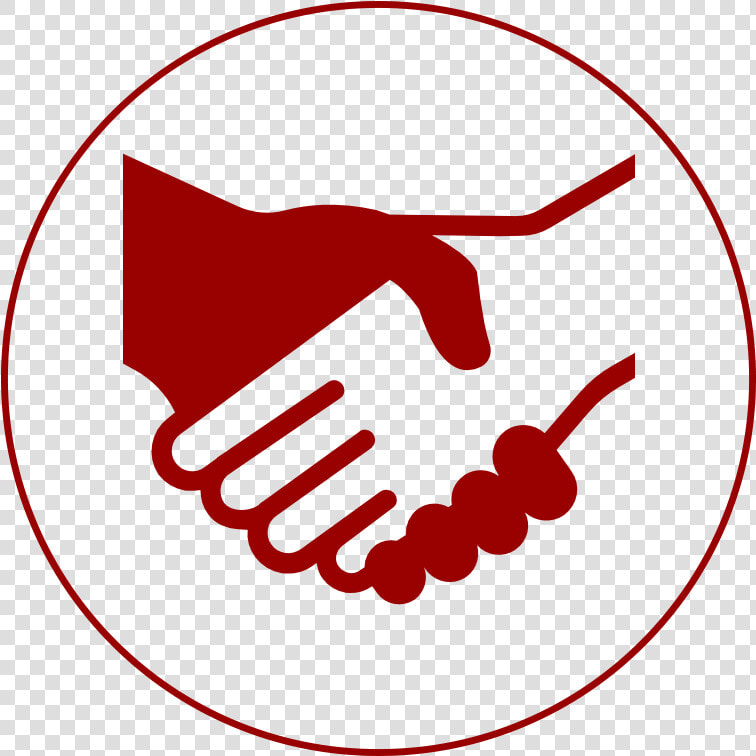 Red Partnership Icon  HD Png DownloadTransparent PNG