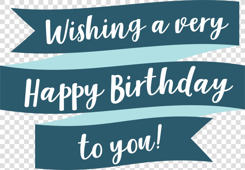 Wishing A Very Happy Birthday Svg Cut File   Calligraphy  HD Png DownloadTransparent PNG