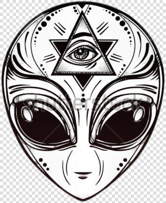 Alien Alienface Galaxy Galaxieyes Cool Illuminatifreeto   Alien Png  Transparent PngTransparent PNG