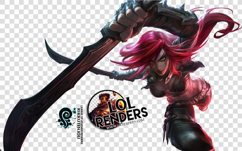 Katarina Render 2   League Of Legends Katarina  HD Png DownloadTransparent PNG