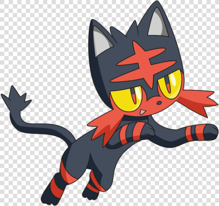 Free Png Download Pokemon Sun And Moon Book Png Images   Pokemon Litten Png  Transparent PngTransparent PNG