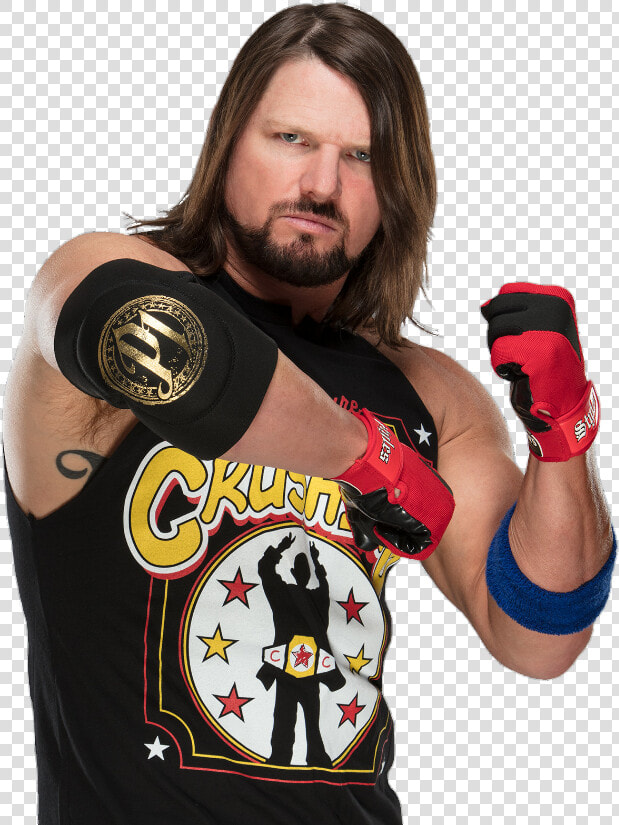 Wwe Superstar Shakeup 2019 Results   Aj Styles Elbow Pad  HD Png DownloadTransparent PNG