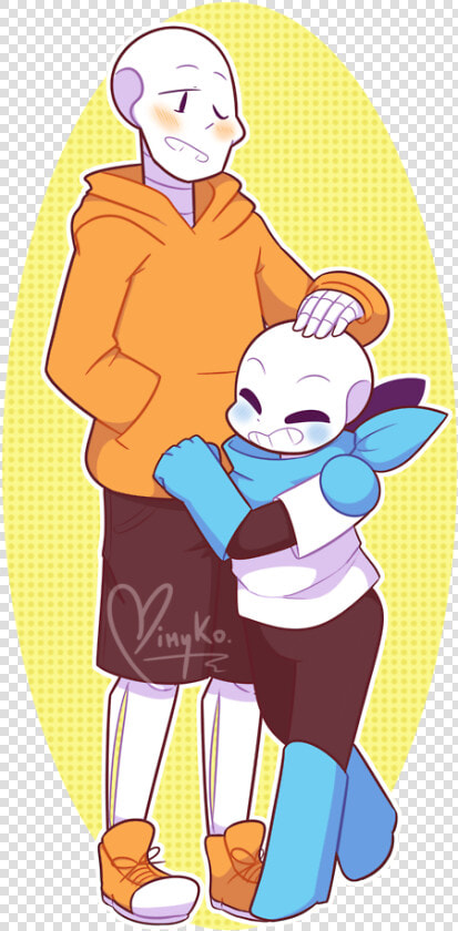 Cute Underswap Sans And Papyrus  HD Png DownloadTransparent PNG