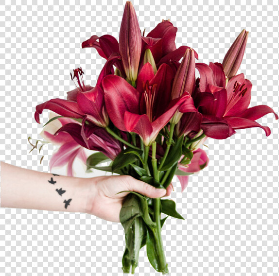 Transparent Stargazer Lily Png   Happy Tuesday Images With Flowers  Png DownloadTransparent PNG