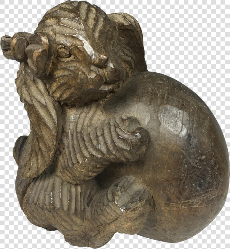 Vintage Carved Wood Paper Mache Rabbit Mold   Carving  HD Png DownloadTransparent PNG