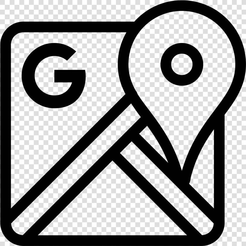 Google Maps Icon   Google Maps Line Icon  HD Png DownloadTransparent PNG