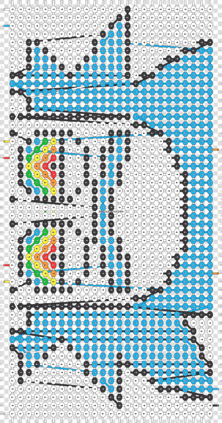 Alpha Pattern   Friendship Bracelet Pattern Rick And Morty  HD Png DownloadTransparent PNG