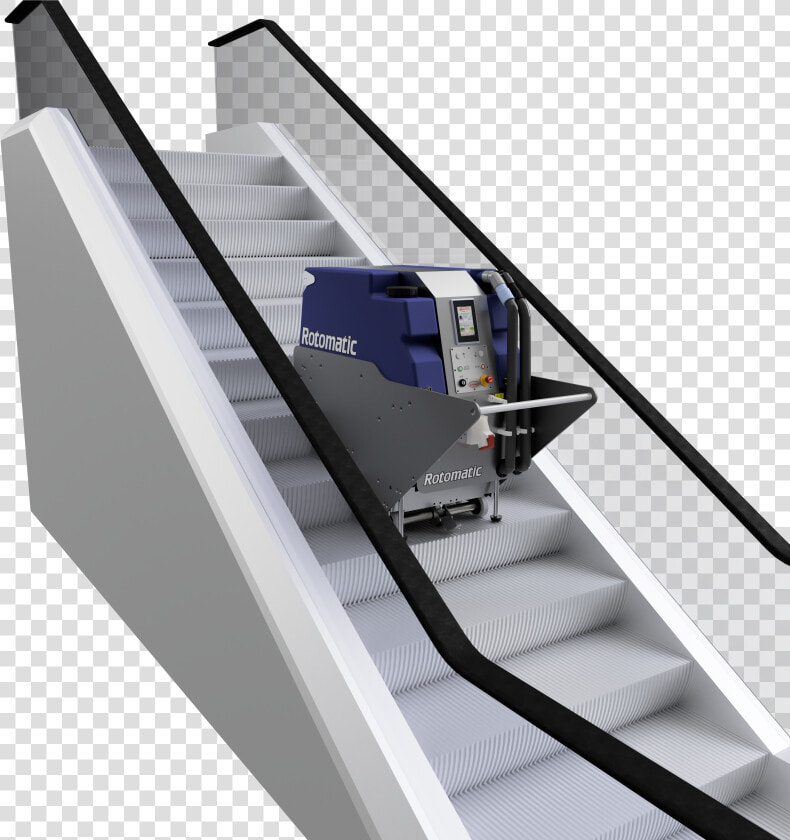 The Rotomatic Escalator Cleaner Machine From Rosemor   Machine Tool  HD Png DownloadTransparent PNG