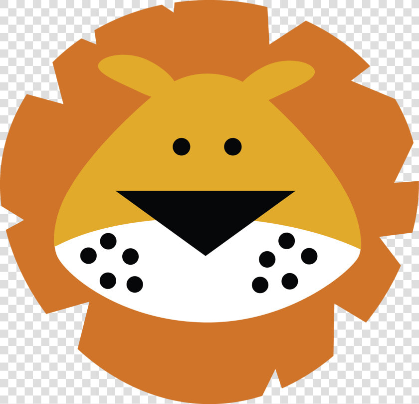 Cute Lion Face Cartoon   Cartoon Lion Head Clip Art  HD Png DownloadTransparent PNG