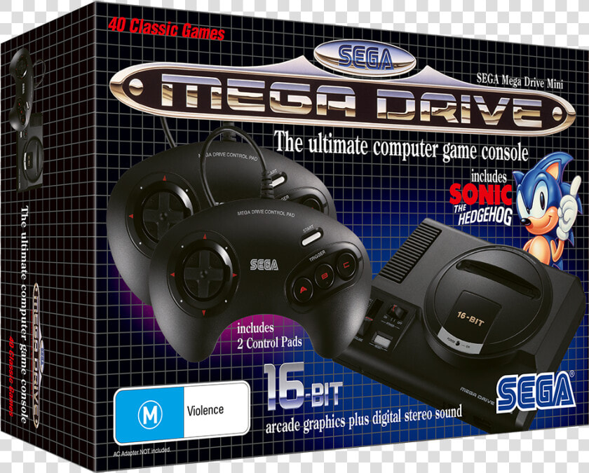 Sega Mega Drive Mini  HD Png DownloadTransparent PNG