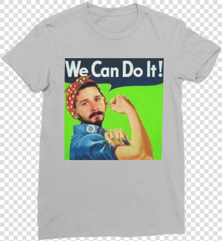 We Can Do It Meme ﻿classic Women S T shirt   Rosie The Riveter  HD Png DownloadTransparent PNG