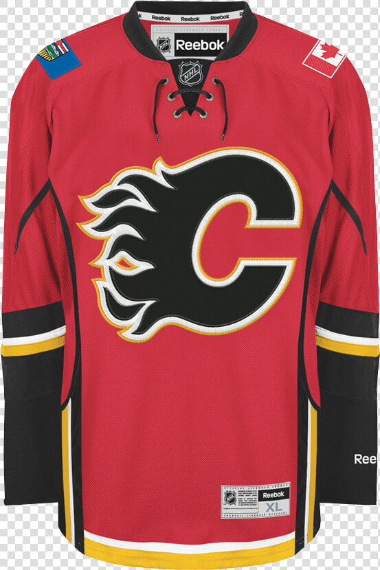 Calgary Flames Home Jersey  HD Png DownloadTransparent PNG