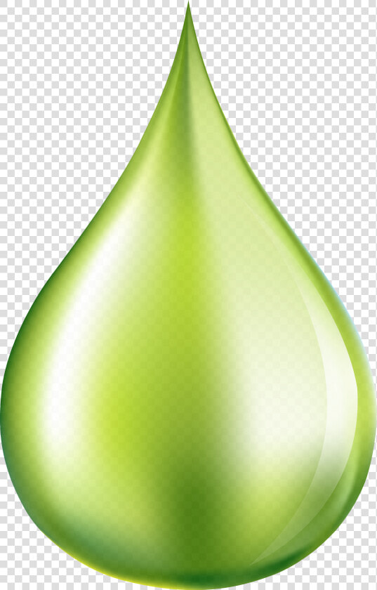 Transparent Water Drop Png   Gota De Agua Color Verde  Png DownloadTransparent PNG