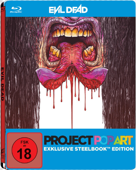 Evil Dead Blu Ray Steelbook  HD Png DownloadTransparent PNG