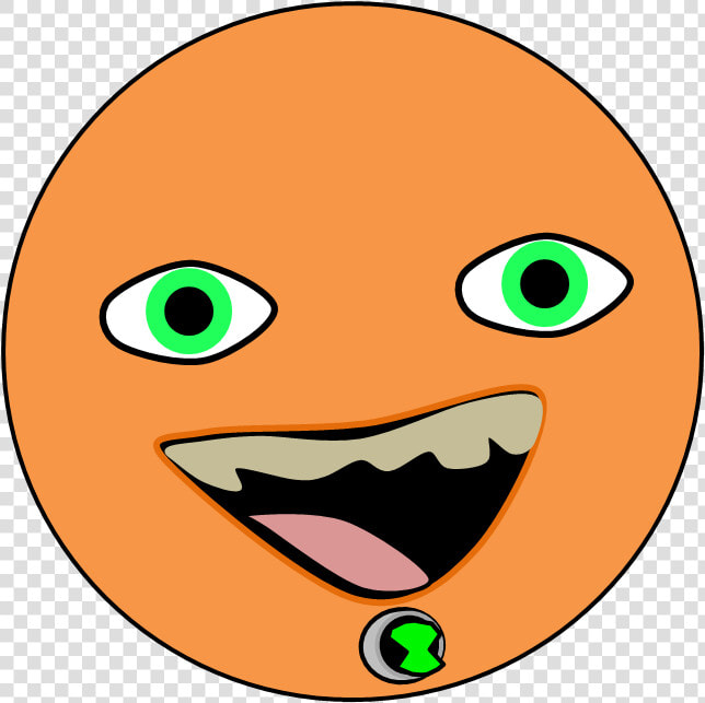 Orange Alien Png   Annoying Orange Fan Art  Transparent PngTransparent PNG