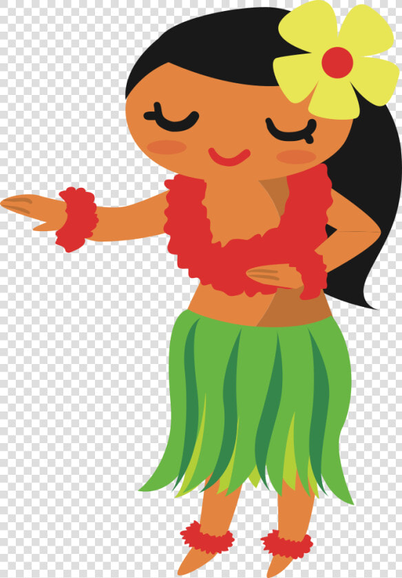 Hawaiian Dancer Cliparts   Hula Clip Art  HD Png DownloadTransparent PNG