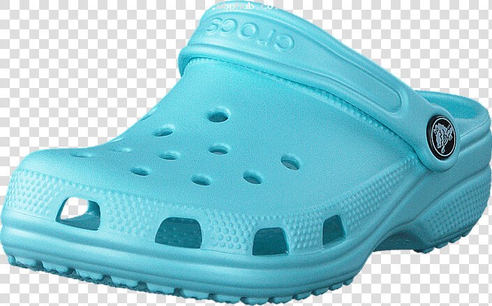 Crocs Classic Clog K Ice Blue 60006 52 Womens Rubber   Rubber Slippers Crocs  HD Png DownloadTransparent PNG