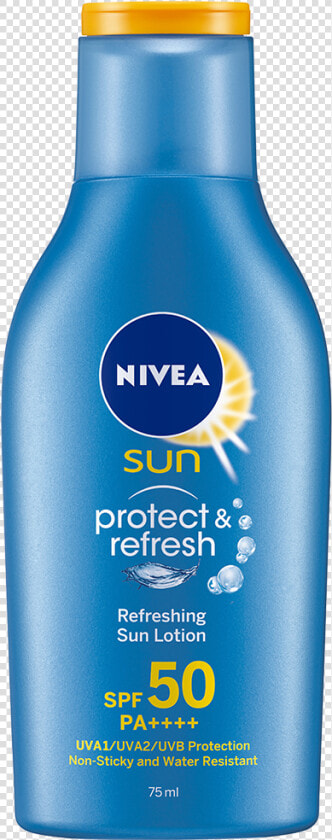 Sunscreen Nivea Protect And Refresh  HD Png DownloadTransparent PNG