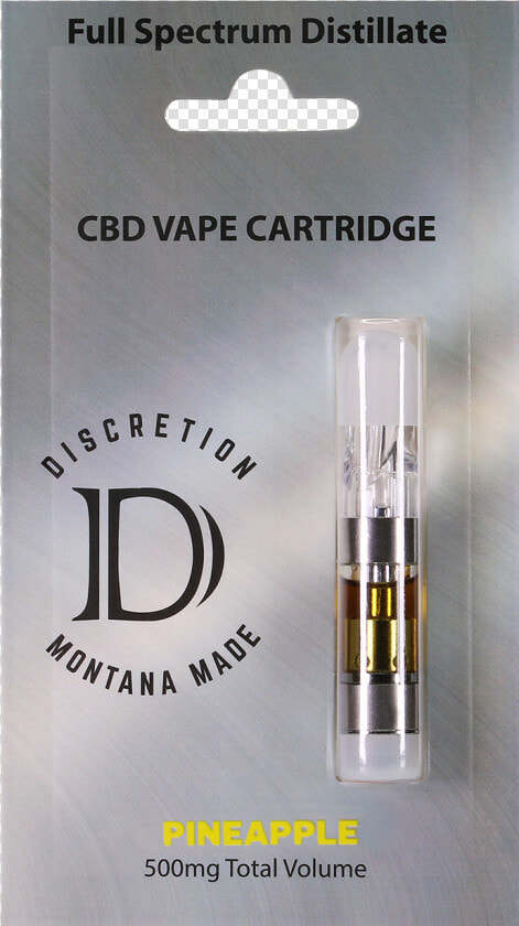 Discretion Cbd Flavored Cartridge Pineapple   Eye Liner  HD Png DownloadTransparent PNG