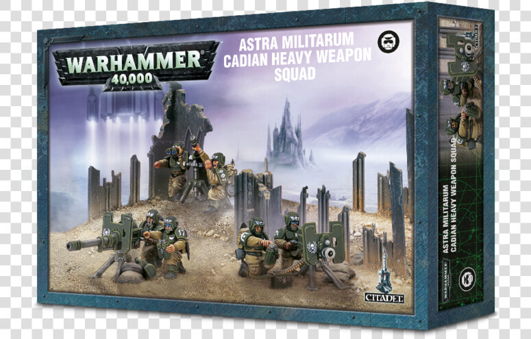 A militarum Cadian Heavy Weapon Squad   Cadian Heavy Weapon Squad  HD Png DownloadTransparent PNG