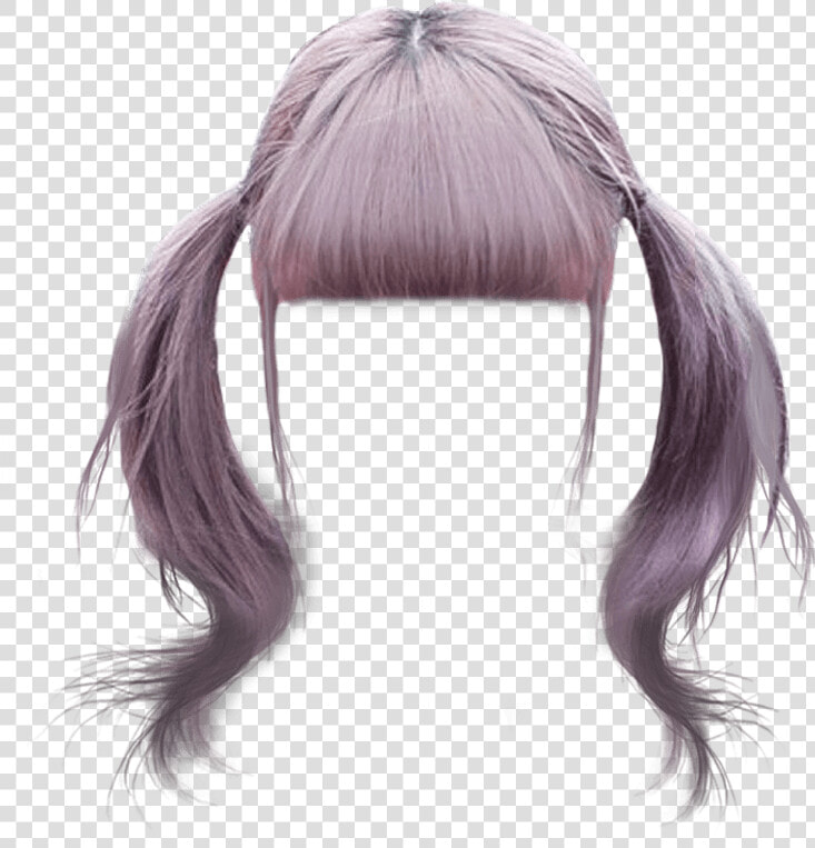  wig  hair  pigtails  silver  dressup  costume  pink   Transparent Donkey Shrek Png  Png DownloadTransparent PNG