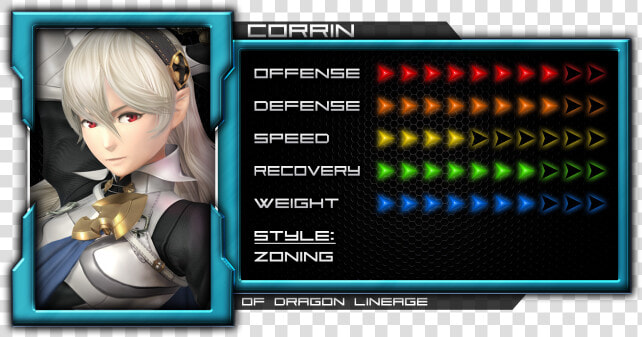 Corrin   Wii Fit Trainer Stats  HD Png DownloadTransparent PNG