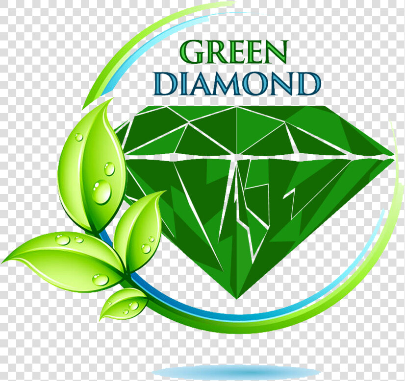 New Green Diamond Big Transparent   Konkan Speciality Polyproducts Pvt Ltd Logo  HD Png DownloadTransparent PNG