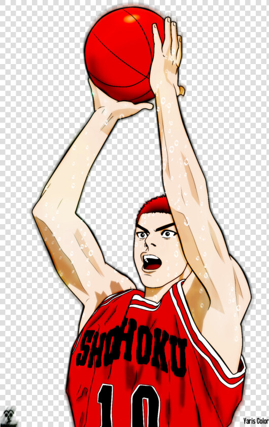 Slam Dunk Sakuragi Png   Png Download   Slam Dunk Basketball Anime  Transparent PngTransparent PNG