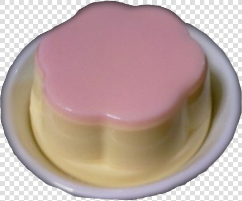  kawaii  food  cute  babycore  cottagecore  flan  pidding   Pink Flan  HD Png DownloadTransparent PNG