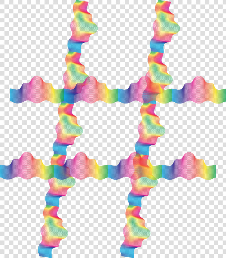 Rainbow Guilloche Hashtag No Background Clip Arts   Hashtag No Back Ground  HD Png DownloadTransparent PNG