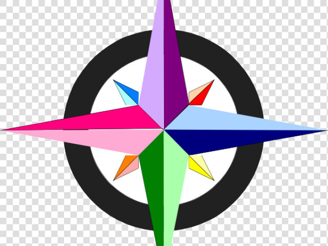 Compass Clipart Colorful   Transparent Background Compass Clipart  HD Png DownloadTransparent PNG