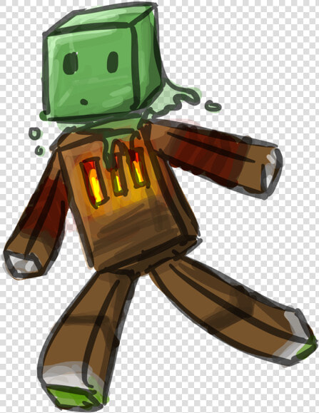 Slime Riding A Robot   Slime Robot Minecraft Skin  HD Png DownloadTransparent PNG