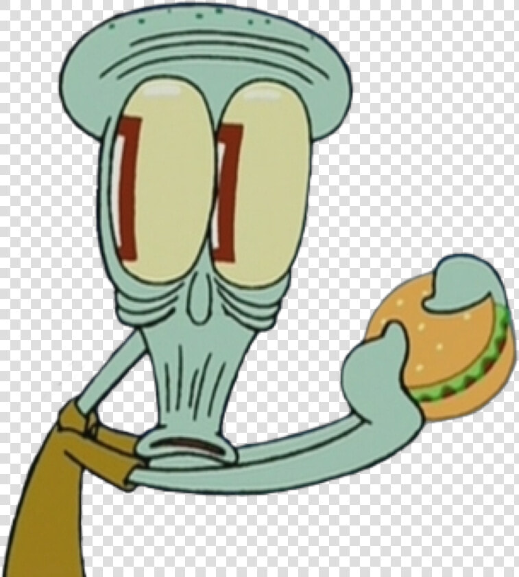 Transparent Shocked Face Clipart   Squidward Stickers  HD Png DownloadTransparent PNG