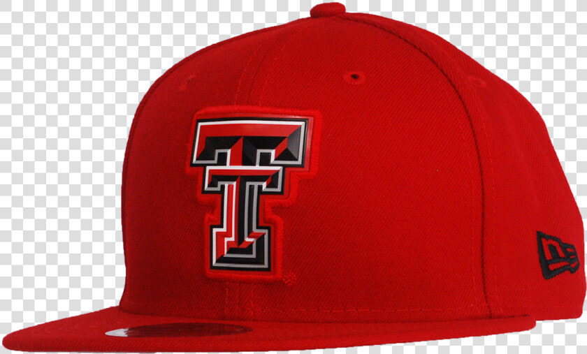 New Era Bold Bevel Twill Flatbill Cap   Texas Tech University  HD Png DownloadTransparent PNG