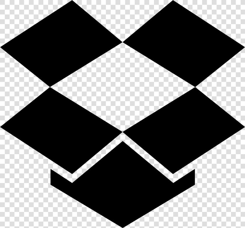 Black Dropbox Icon   Dropbox Logo Black Png  Transparent PngTransparent PNG