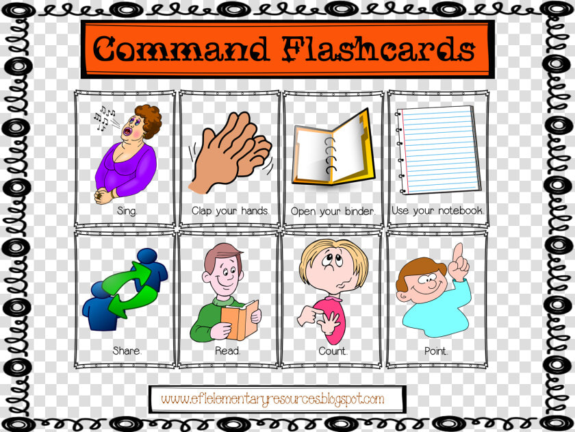 Classroom Commands  HD Png DownloadTransparent PNG