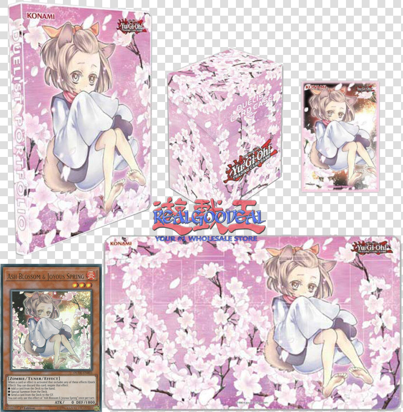 Ash Blossom  amp  Joyous Spring Sleeves  HD Png DownloadTransparent PNG