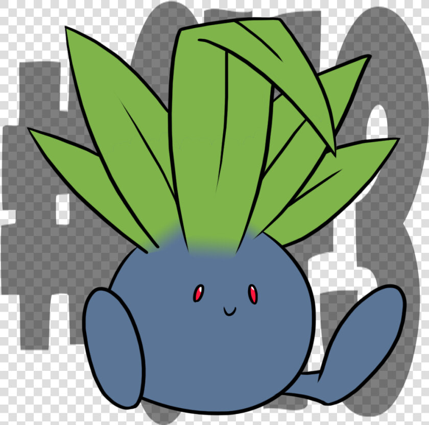 043 Oddish   Cartoon  HD Png DownloadTransparent PNG